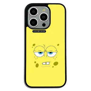 AKAM AMC-WA15PRO-SPONGE BOB7 Cover For Apple iPhone 15 Pro