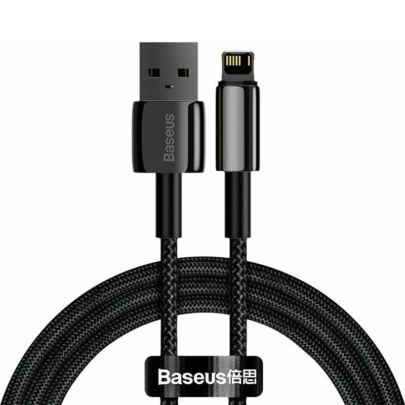 کابل USB به لایتنینگ باسئوس مدل 2.4A calwj-01 طول 1 متر