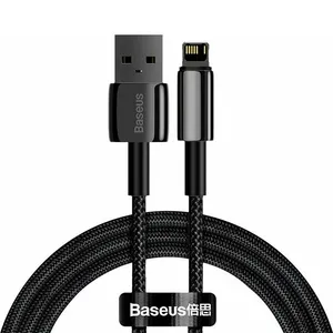 کابل USB به لایتنینگ باسئوس مدل 2.4A calwj-01 طول 1 متر