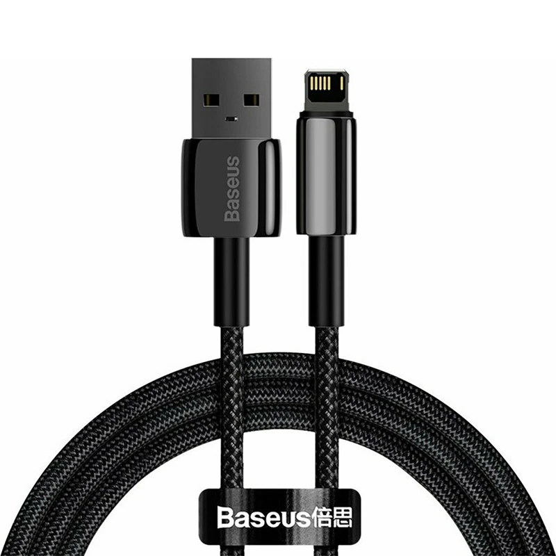 کابل USB به لایتنینگ باسئوس مدل 2.4A calwj-01 طول 1 متر