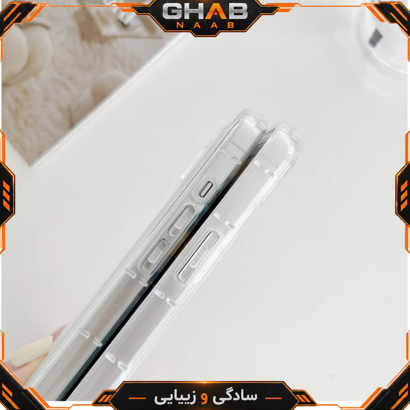 کاور قاب ناب مدل ژله ای مناسب برای گوشی موبایل اپل IPhone 17 Pro Max