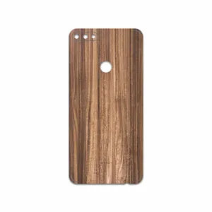MAHOOT Light Walnut Wood Cover Sticker for Huawei Y7 Prime 2018