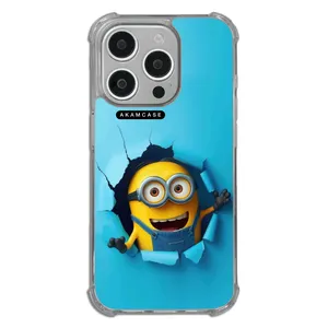 AKAM AMC-WTA15PRO-MINIONS2 Cover For Apple iPhone 15 Pro