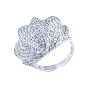 انگشتر نقره زنانه مدل GTA_200098