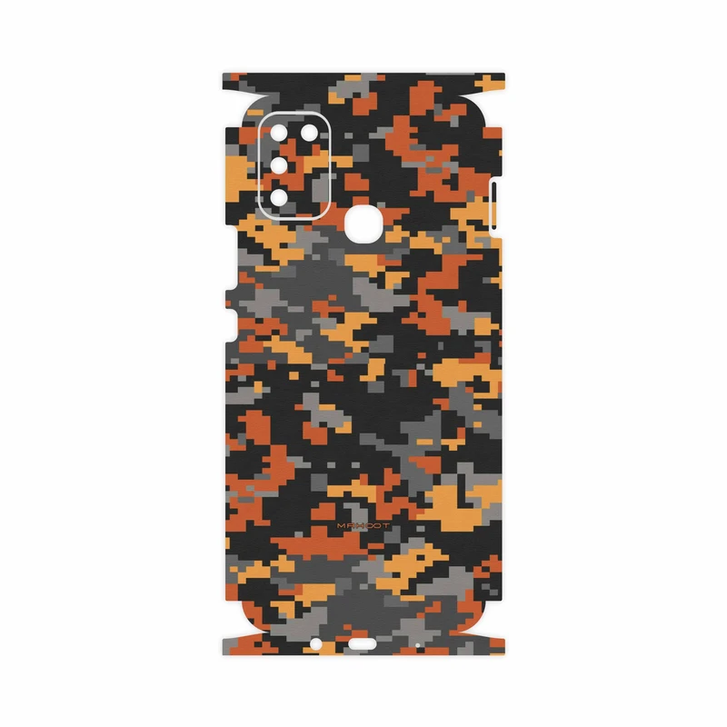 برچسب پوششی ماهوت مدل Army-Autumn-pixel-FullSkin مناسب برای گوشی موبایل اینفینیکس Hot 10 Play