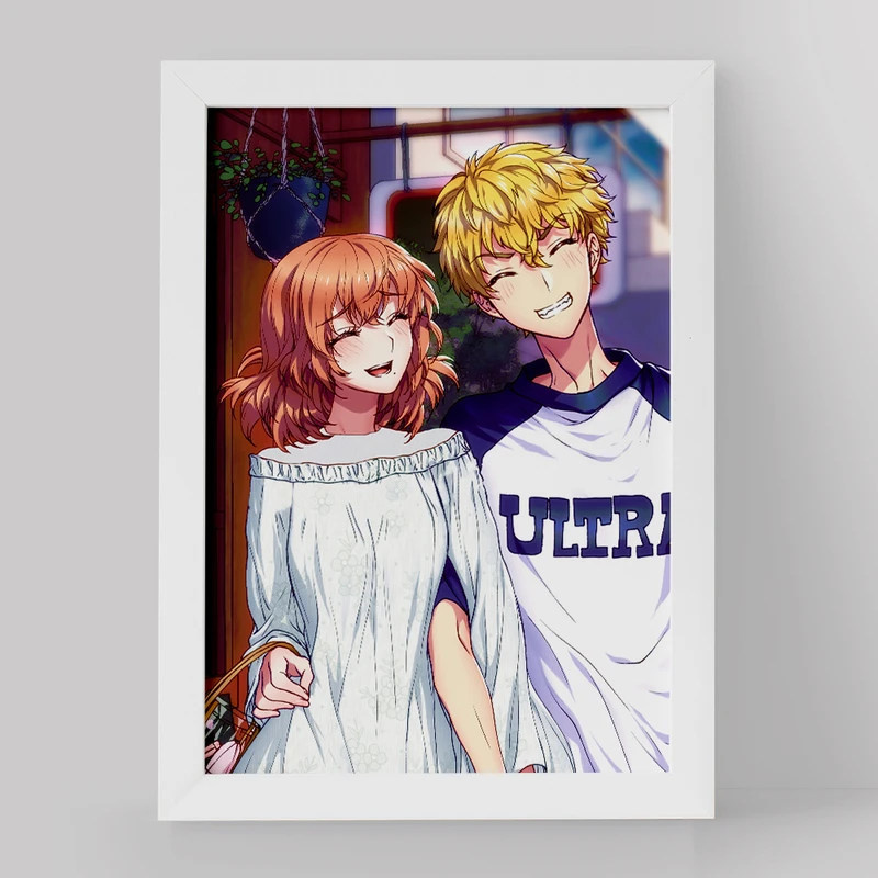 تابلو خندالو مدل تاکه میتچی و هیناتا انیمه توکیو ریونجرز کد 11173