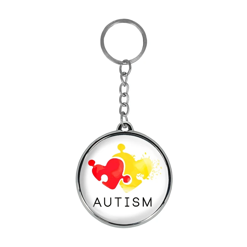 جاکلیدی خندالو طرح اتیسم Autism مدل دوطرفه کد 2673026731