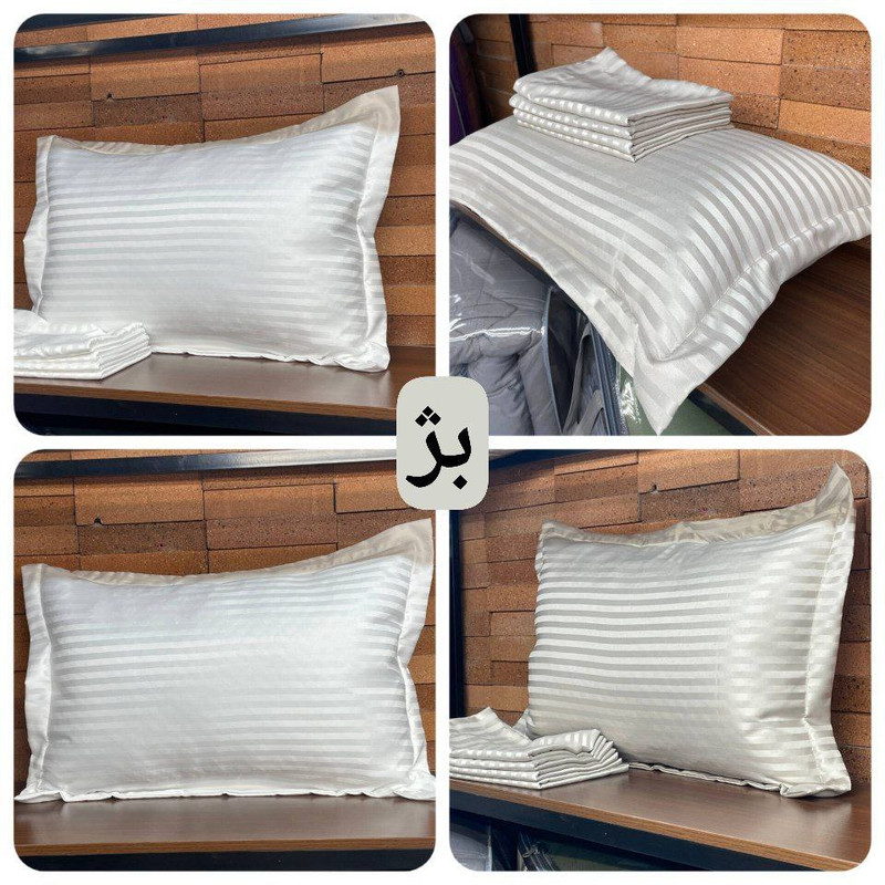 رو بالشی مدل هتلی سایز ۵۰*۷۰ سانتی متر بسته ۲ عددی