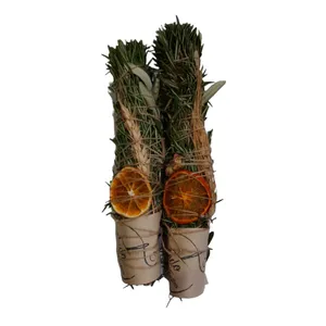 اسماج مدل رزماری و شاخه زیتون بسته 2 عددی