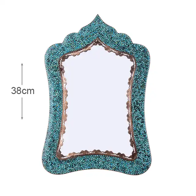 اینه مستطیل مدل فیروزه کوبی اقاجانی کد 035