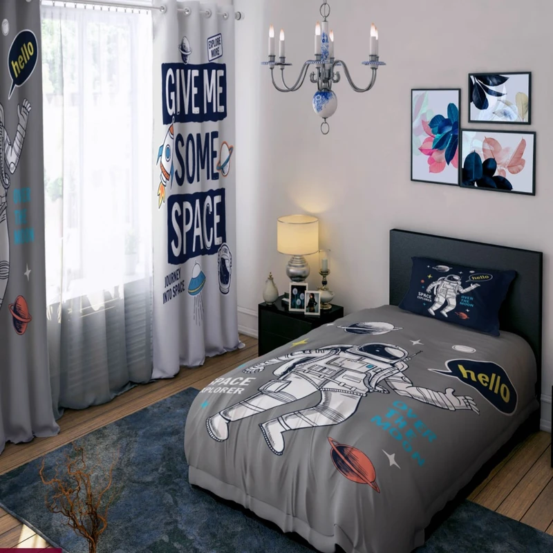 سرویس خواب تک نفره 4 تکه مدل پسرانه ۱۱۰۱