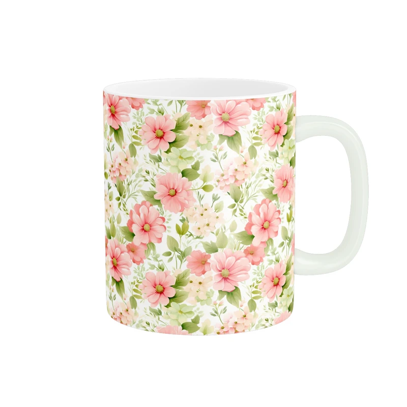  ماگ پاد آفرین طرح گل کد 2920