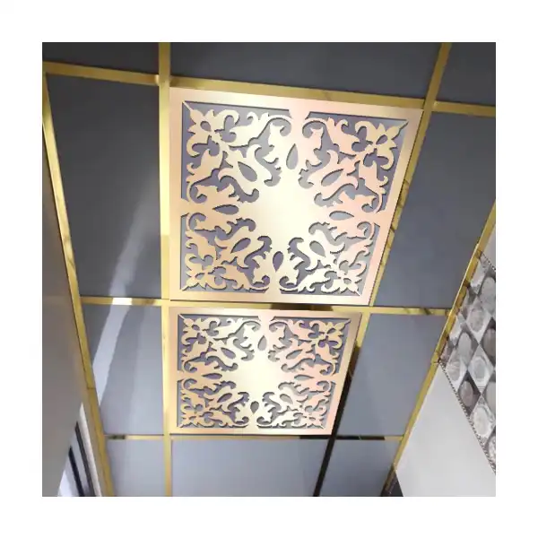 تایل سقفی آسمان مجازی مدل 1201 سایز 29.5x29.5 سانتی متر بسته 4 عددی