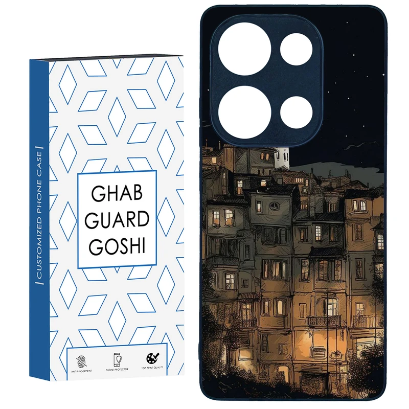 کاور قاب گارد گوشی طرح فانتزی کد TPU-098 مناسب برای گوشی موبایل شیائومی Redmi Note 13 Pro 4G / Poco M6 Pro 4G