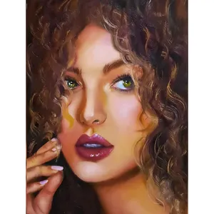 نقاشی مدل دختر