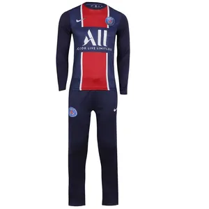 ست تی شرت و شلوار ورزشی مردانه طرح تیم پاریس سن ژرمن مدل 2021