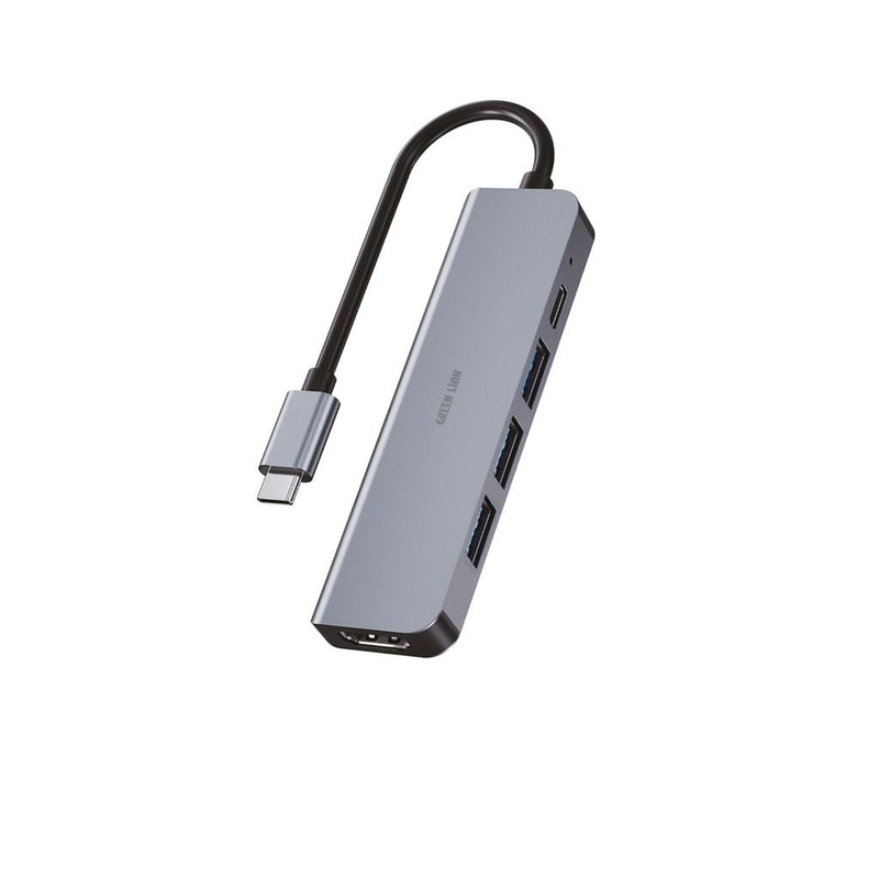 هاب 7پورت USB-C گرین لاین مدل GNADA5in1