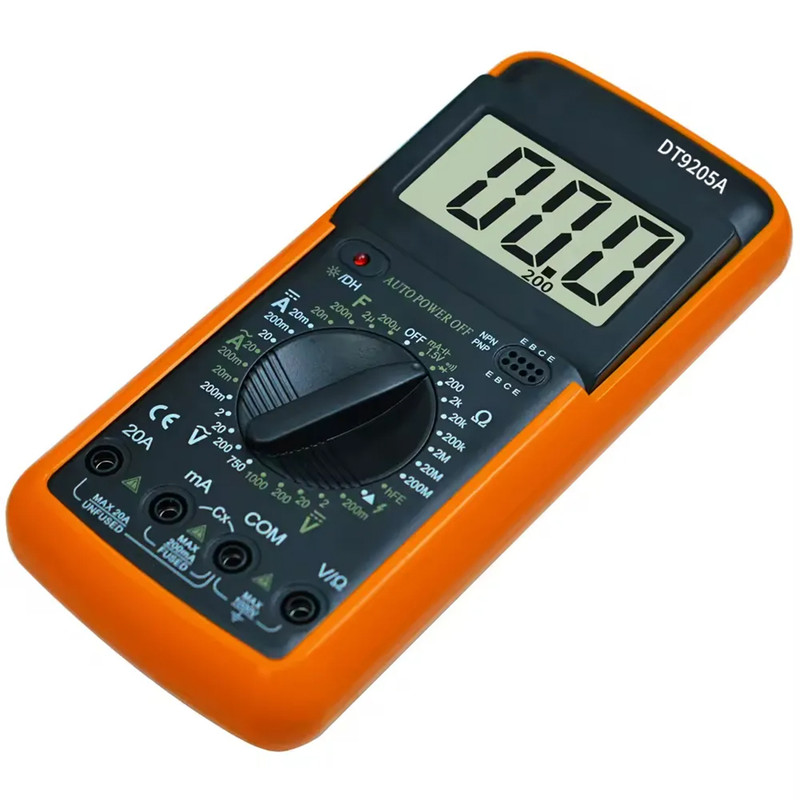 مولتی متر دیجیتال مدل ریور کد 9205A مولتی متر دیجیتال مدل ریور کد 9205A