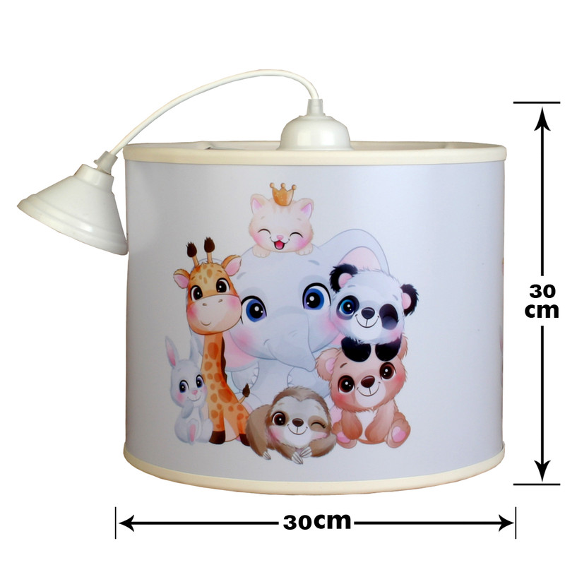 لوستر کودک مدل حیوانات جنگل