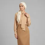 شومیز آستین بلند یقه برگردان زنانه السانا مدل ریماس کد 172501
