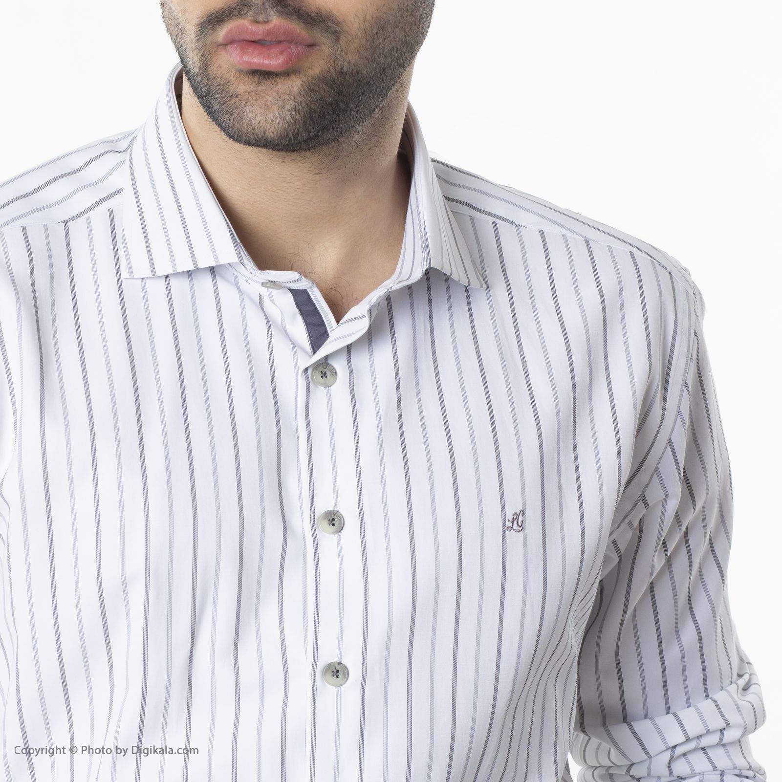 پیراهن مردانه ال سی من مدل 02111187-402 -  - 2