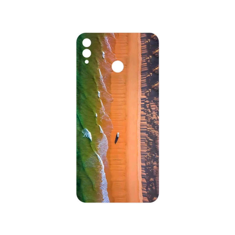 برچسب پوششی ماهوت مدل Beach and Green Sea مناسب برای گوشی موبایل آنر 8X Max