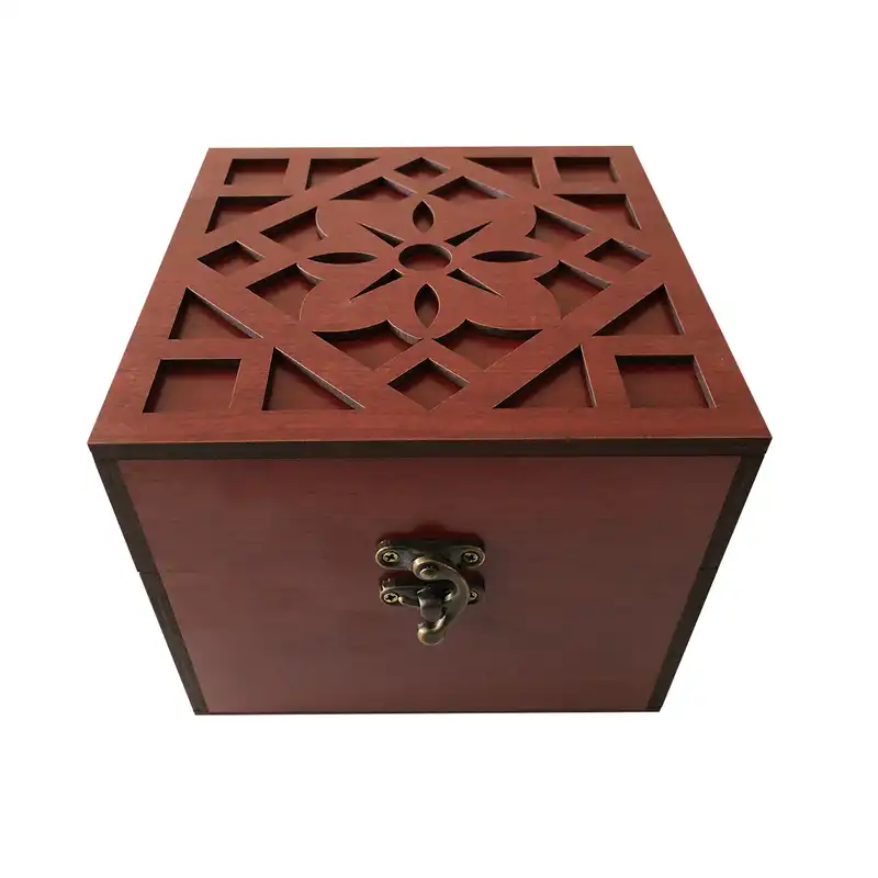 جعبه هدیه چوبی مدل j115