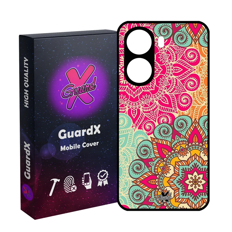 کاور گارد ایکس طرح Mandala مدل 10214 مناسب برای گوشی موبایل شیائومی Poco X7 Pro