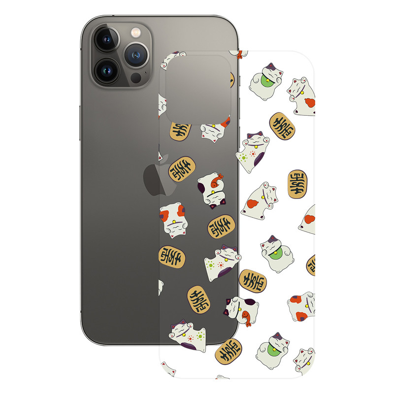 برچسب پوششی راک اسپیس طرح Cat مناسب برای گوشی موبایل اپل iPhone 13 Pro Max