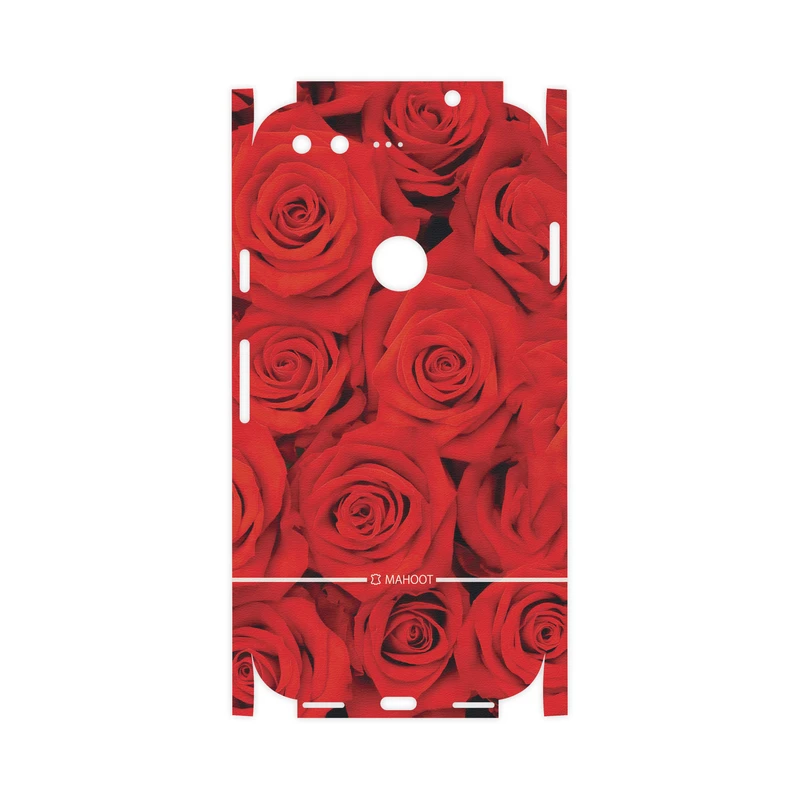 برچسب پوششی ماهوت مدل Red-Flower-FullSkin مناسب برای گوشی موبایل گوگل Pixel