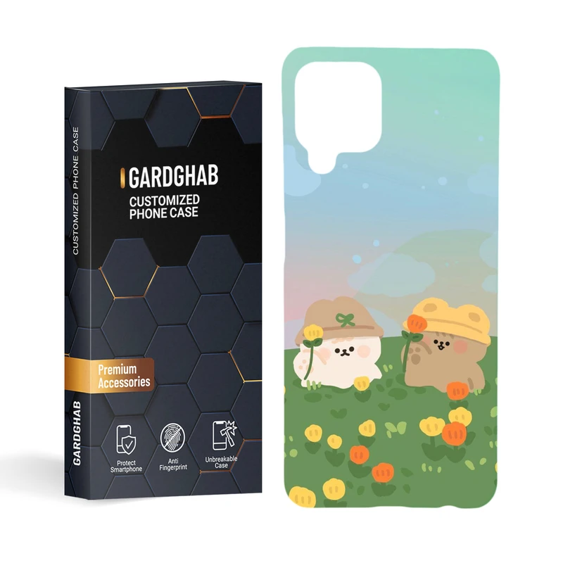 کاور گارد قاب مدل دخترانه مناسب برای گوشی موبایل سامسونگ galaxy a22 4g