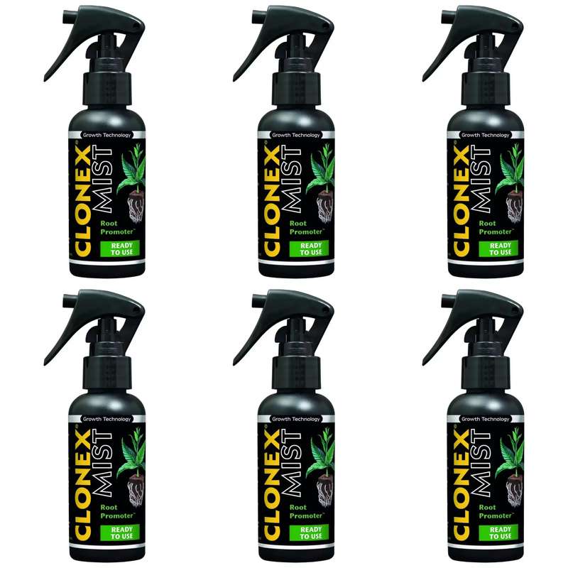 کود مایع محرک رشد و ضدتنش و ریشه زا کلونکس مدل mist حجم 100 میلی لیتر بسته 6 عددی