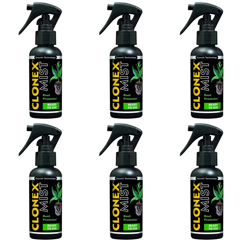 کود مایع محرک رشد و ضدتنش و ریشه زا کلونکس مدل mist حجم 100 میلی لیتر بسته 6 عددی