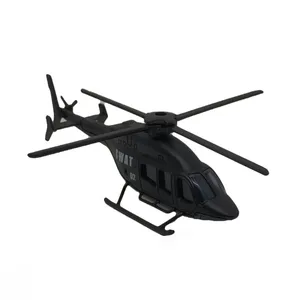 هلیکوپتر بازی مدل Helicopter Bell 429 SWAT Matte Black Size 4.2