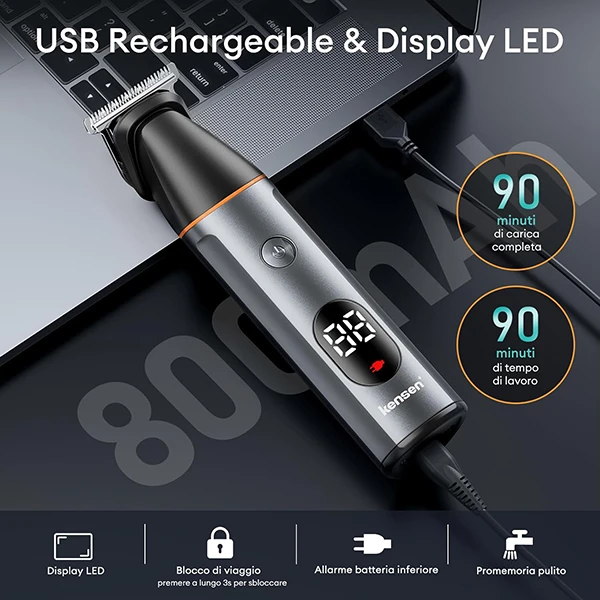 عکس شماره 6 : ماشین اصلاح موی بدن و صورت کینسین مدل s16