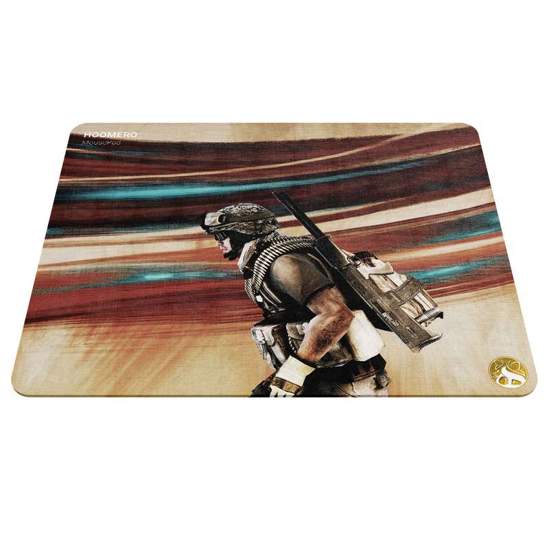 ماوس پد هومرو مدل A6465 طرح بازی Battlefield