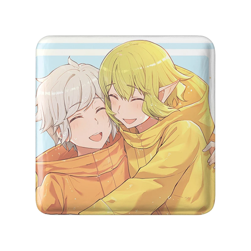 پیکسل خندالو طرح بل و ریو انیمه دانماچی مدل مربعی کد 33549