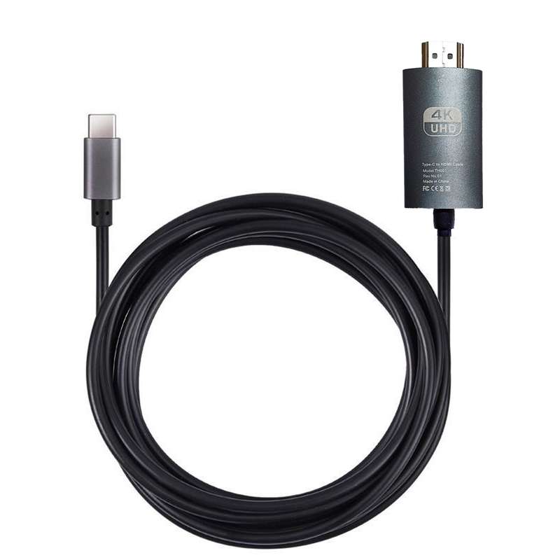 کابل تبدیل USB-C به HDMI مدل TH001 طول 2 متر