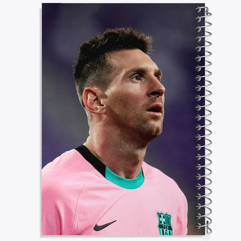 دفتر لیست خرید 50 برگ خندالو طرح لیونل مسی کد 36459