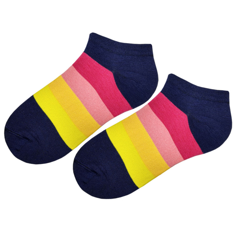 جوراب زنانه مدل راه راه کد 123