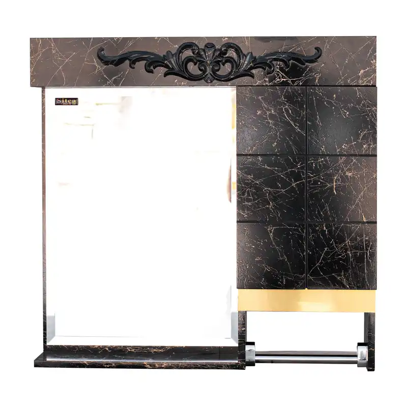 ست کابینت و روشویی سیتکا مدل BR0030 به همراه اینه وباکس