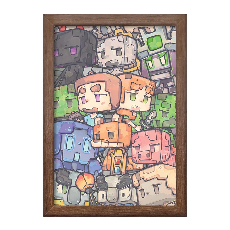 تابلو خندالو طرح ماینکرافت (Minecraft) کد F241