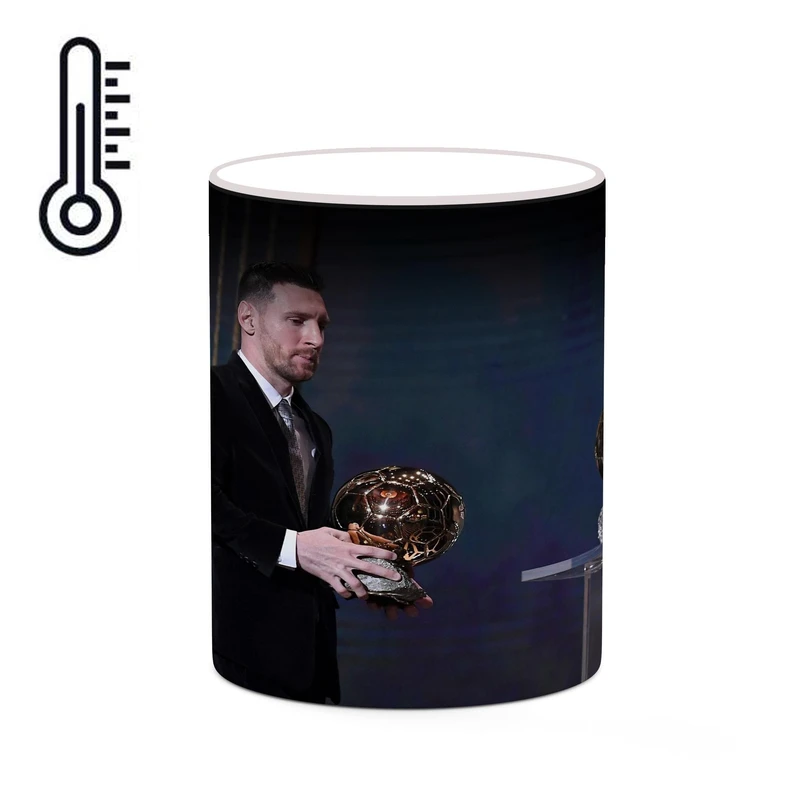 ماگ حرارتی کاکتی طرح Leo Messi لئو مسی مدل mgh42384