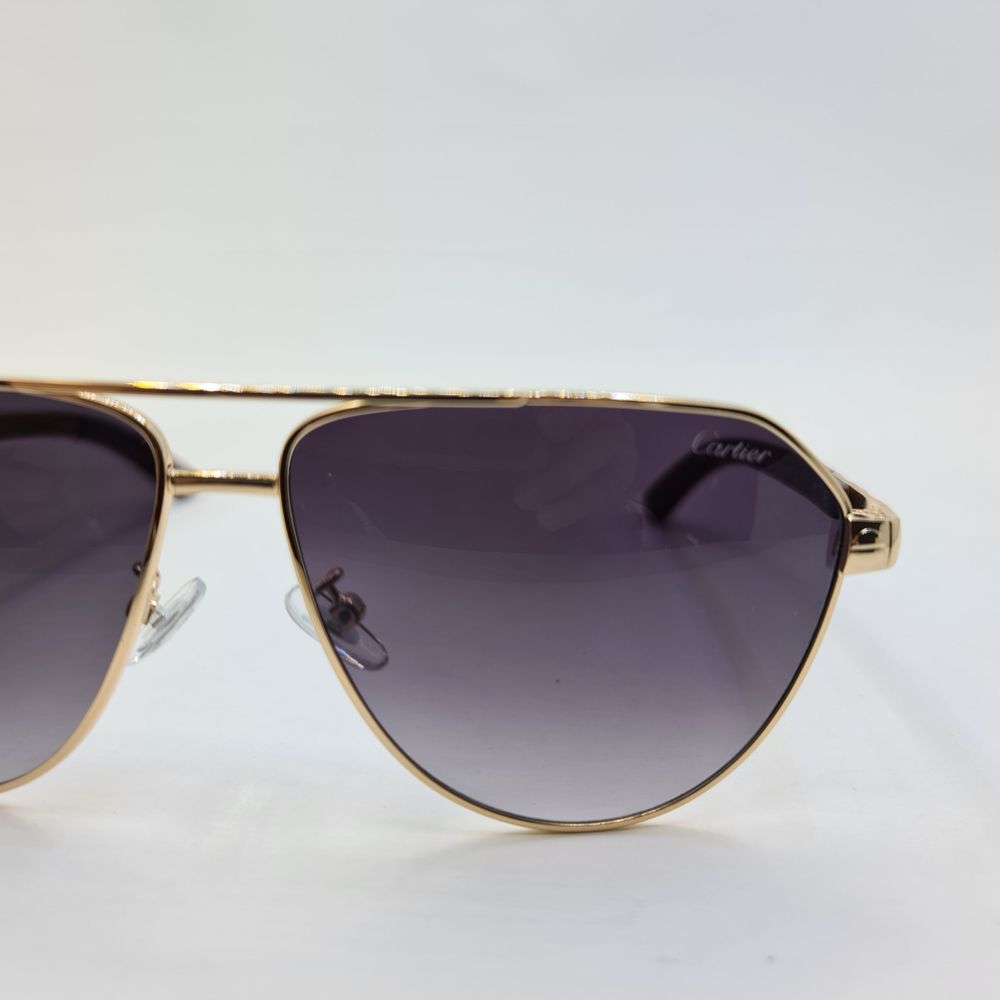 عینک آفتابی  مدل P1002 - DOD دسته چوبی -  - 10