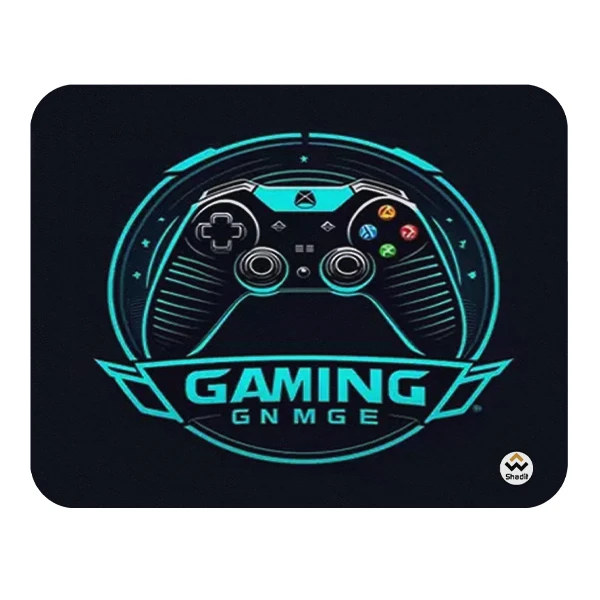 ماوس پد شادیت مدل گیم و گیمر کد01 سایز24*19 سانتی متر