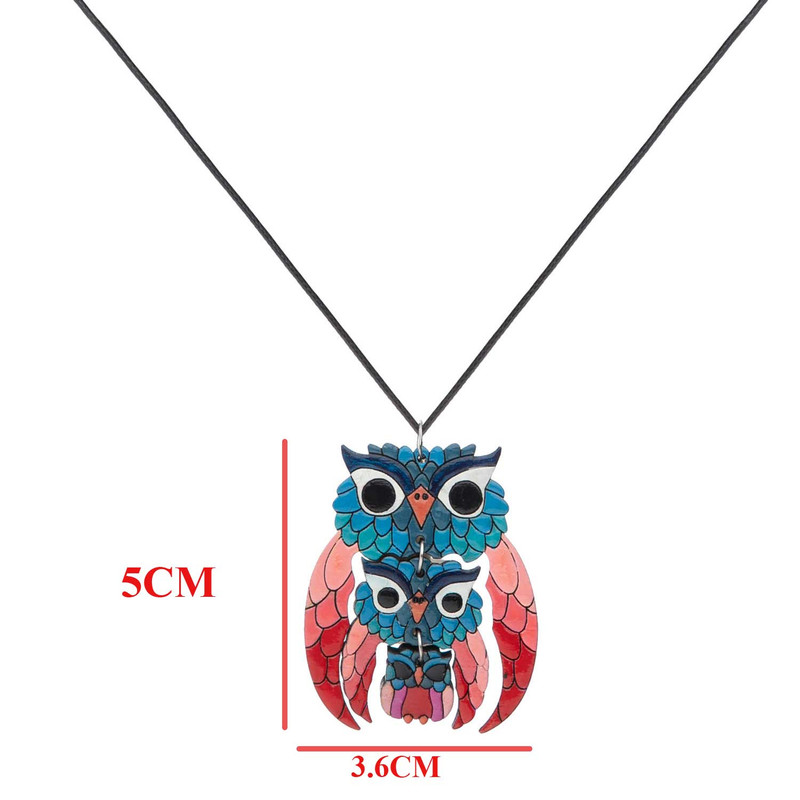 گردنبند دخترانه مدل جغد آویز کد OWEL-03 گردنبند دخترانه مدل جغد آویز کد OWEL-03