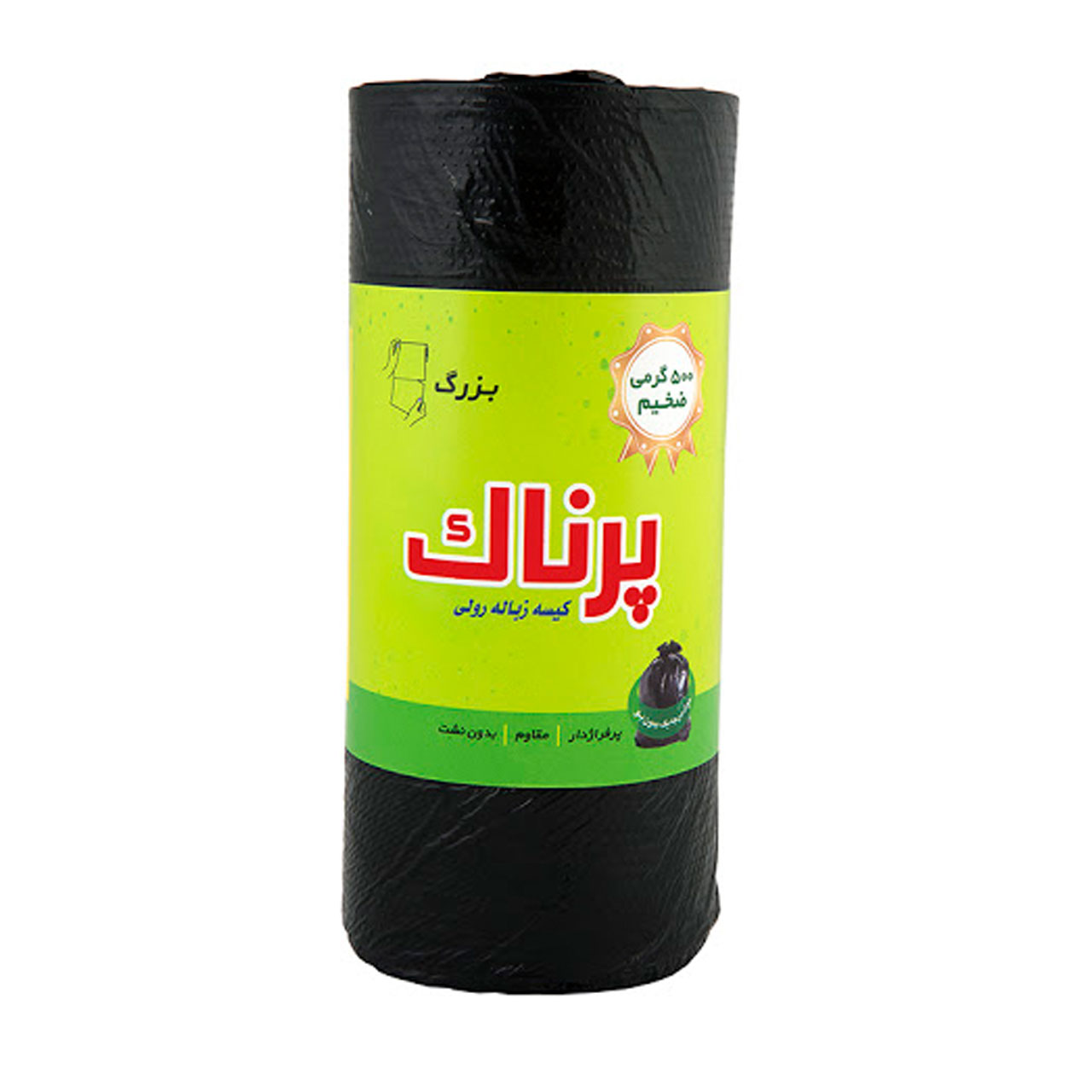 کیسه زباله پرناک مدل 80x65 رول 80عددی