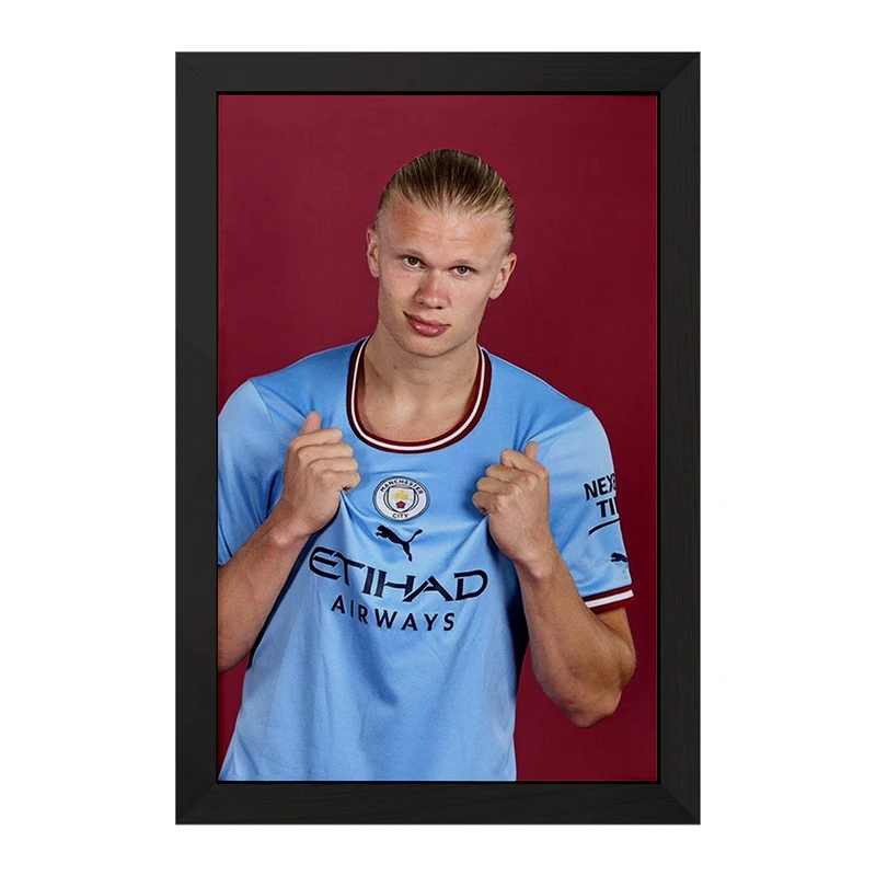 تابلو خندالو مدل ارلینگ هالند (Erling Haaland) کد 36361