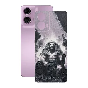 Remax Leth cover sticker lion design suitable for Motorola Moto G24