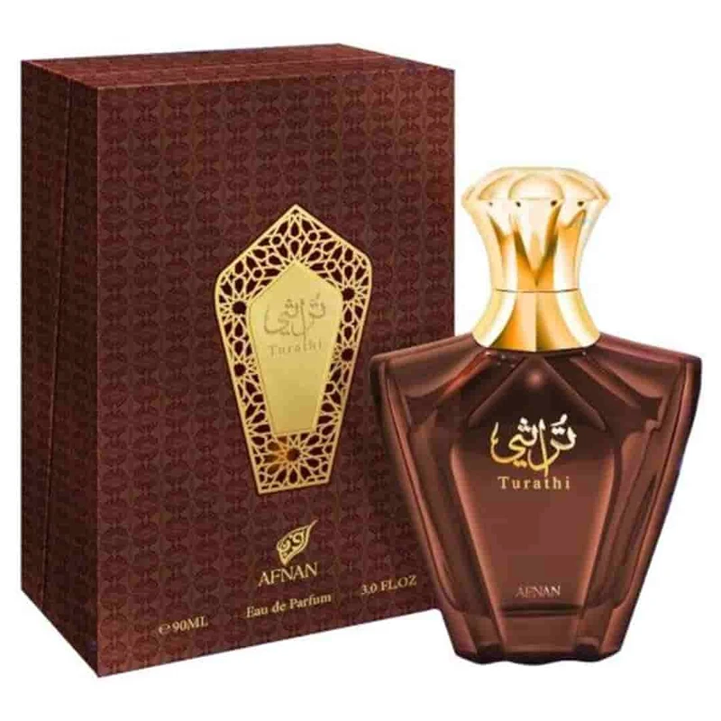 ادو پرفیوم مردانه افنان مدل تراثی با رایحه گرم  حجم 90 میلی لیتر